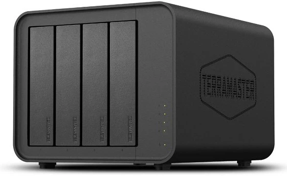 Serveris TERRAMASTER D4-320 4bay Gehäuse, USB3.2, 10Gbps, Diskless