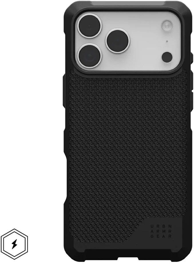 Dėklas Urban Armor Gear UAG Metropolis LT MagSafe Case for iPhone 17 Pro Max - Juodas