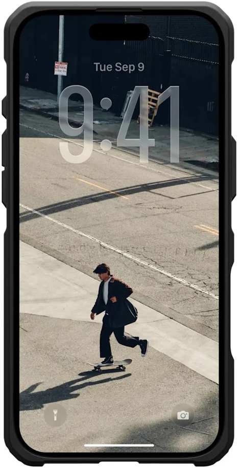 Urban Armor Gear UAG Metropolis LT MagSafe dėklas, skirtas iPhone 17 Pro Max – tamsiai mėlynas Mėlyna