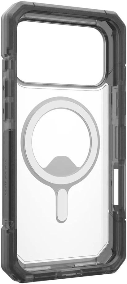 Dėklas Urban Armor Gear UAG Trooper MagSafe Case for iPhone 17 Pro Max - Clear Juodas