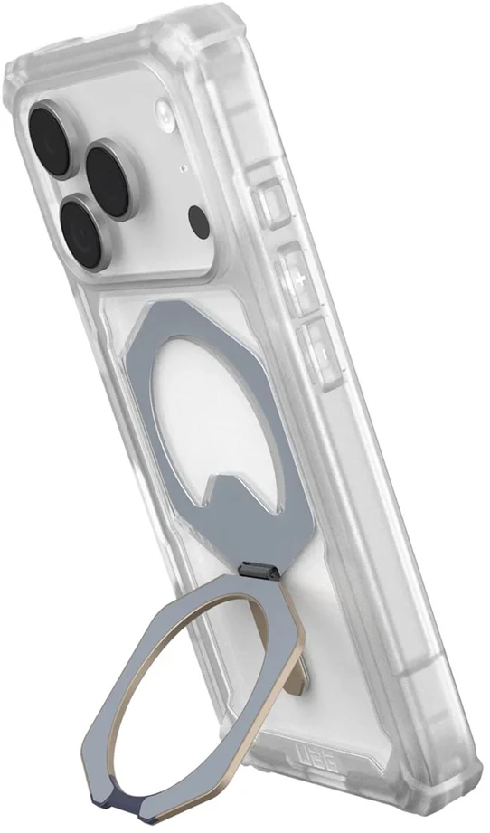 Carruzzo Urban Armor Gear dėklas UAG Plasma XTE Magsafe, skaidrus/titano spalvos - iPhone 17 Pro