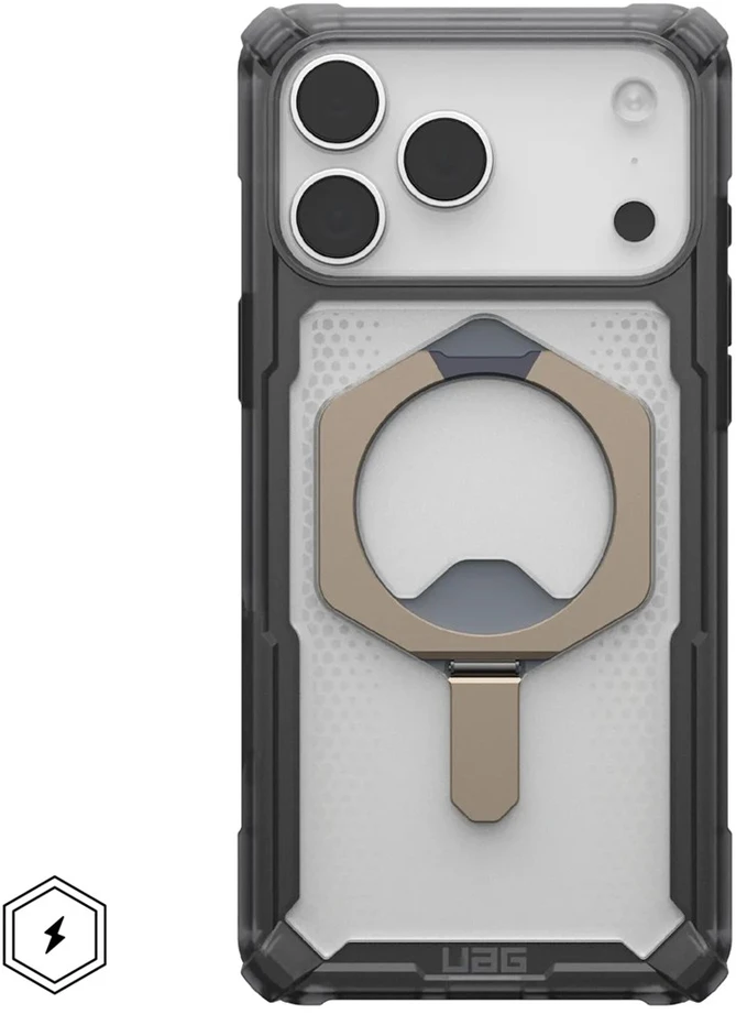 Dėklas Urban Armor Gear UAG Plasma XTE Magsafe, pelenų/titano spalvos - iPhone 17 Pro Max