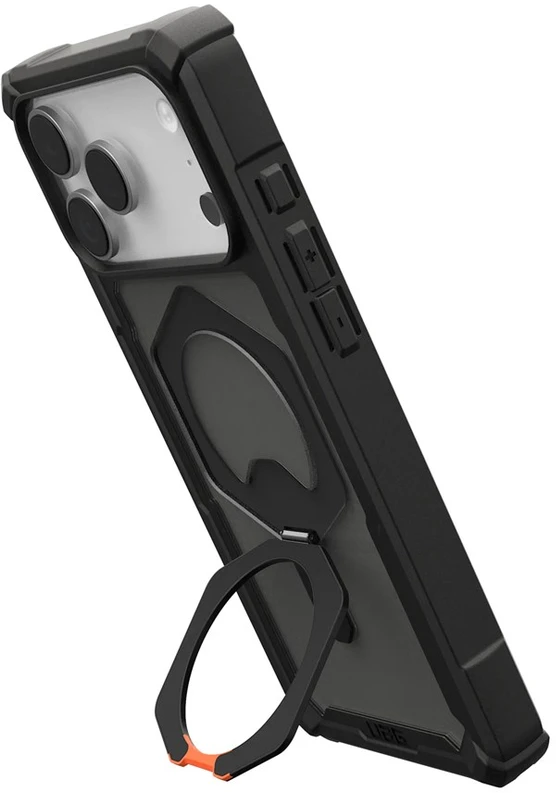 Dėklas Urban Armor Gear UAG Plasma XTE Magsafe,Juodas/Pop Oranžinis - iPhone 17 Pro Max