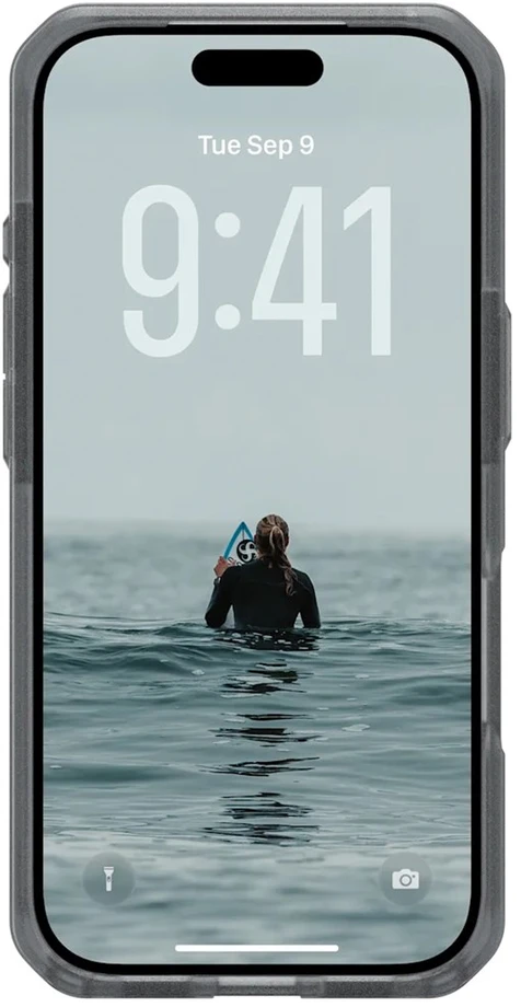 Urban Armor Gear UAG „Dot MagSafe“ dėklas, skirtas „iPhone 17 Pro“ – pilkas