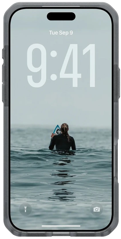 Urban Armor Gear UAG „Dot MagSafe“ dėklas, skirtas „iPhone 17 Pro Max“ – pilkas