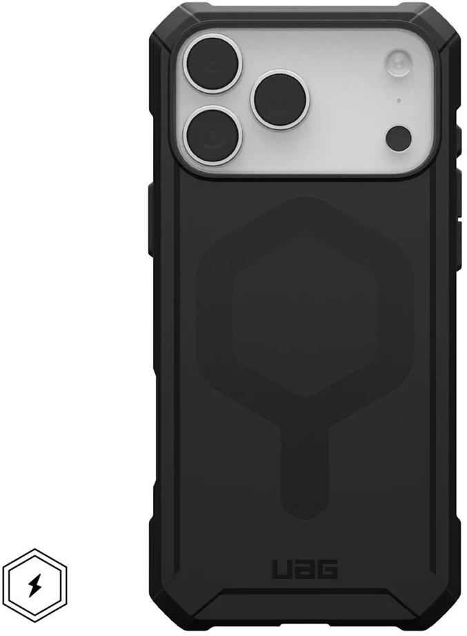 Urban Armor Gear UAG Essential Armor Magsafe dėklas, juodas - iPhone 17 Pro Max