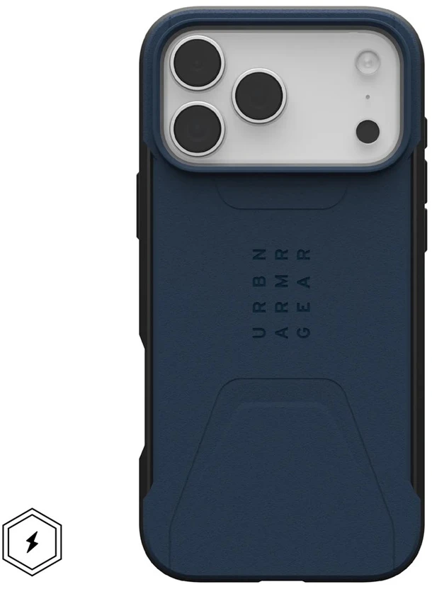 Dėklas „Urban Armor Gear“ UAG Civilian Magsafe akiniai nuo saulės, Mallard - iPhone 17 Pro Max