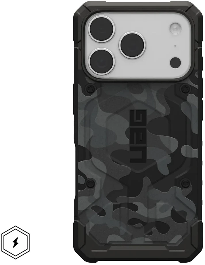 Urban Armor Gear dėklas UAG Pathfinder Magsafe, Midnight Camo SE - iPhone 17 Pro