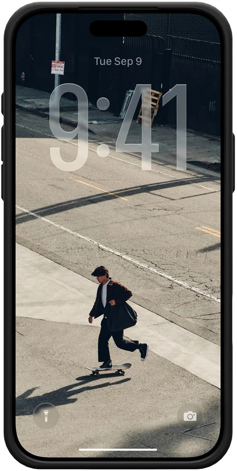 Carruzzo Urban Armor Gear UAG Fibr Armr dėklas, kevlaro grafito/bronzos spalvos - iPhone 17 Pro Max