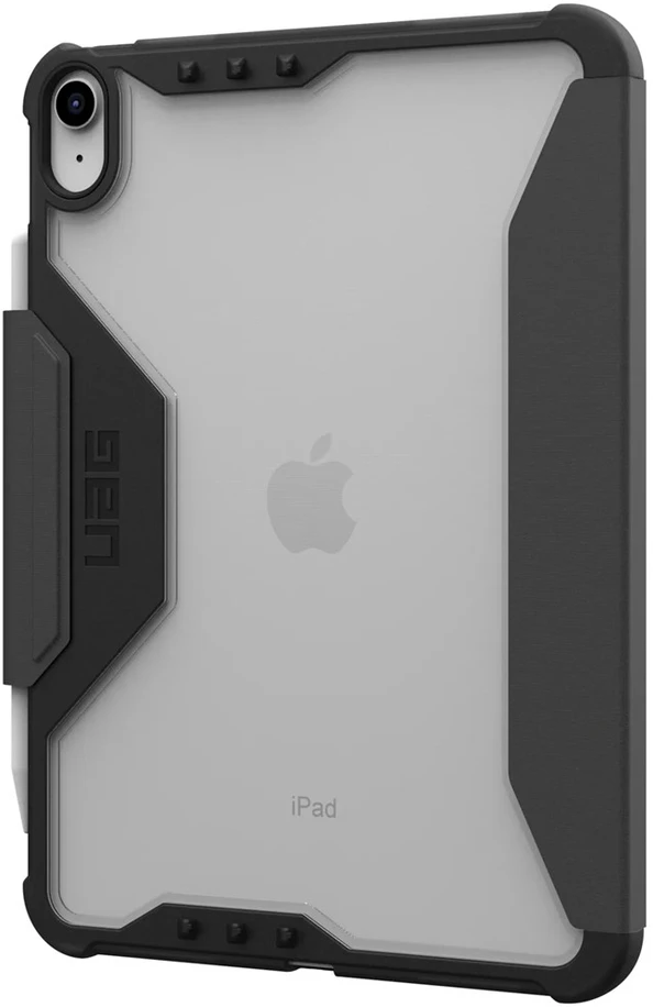 Carruzzo Urban Armor Gear 124487B14340 planšetinio kompiuterio dėklas 27,7 cm (10.9″) „Folio“ Juoda, Permatomas