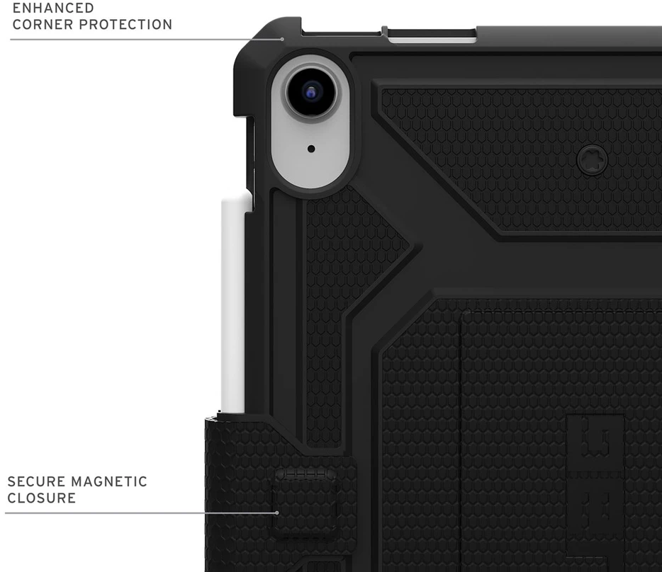 Urban Armor Gear UAG Metropolis Tact Armr, skirtas iPad 10.9" 10 kartos / 11" (A16) planšetiniam kompiuteriui