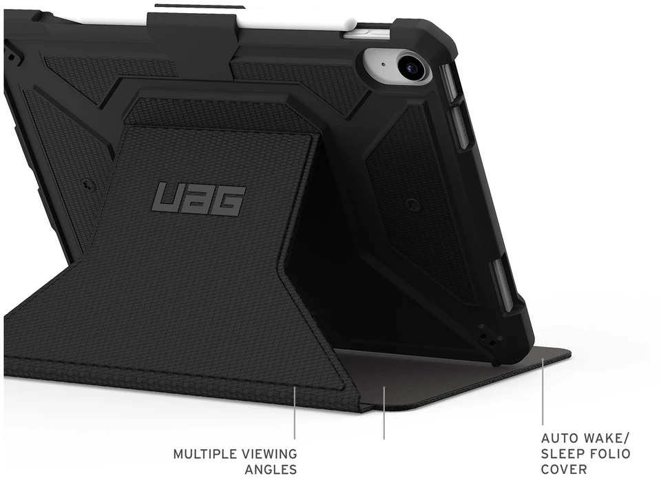 Urban Armor Gear UAG Metropolis Tact Armr, skirtas iPad 10.9" 10 kartos / 11" (A16) planšetiniam kompiuteriui