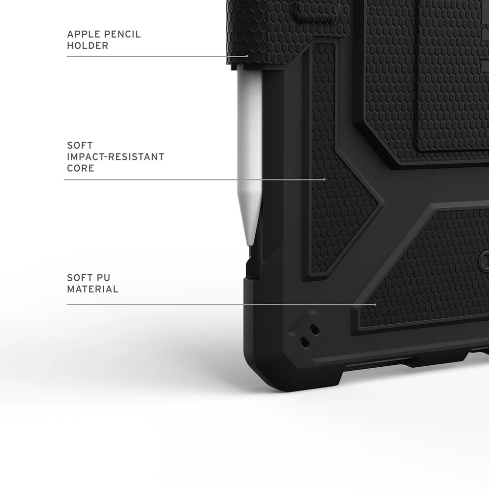 Urban Armor Gear UAG Metropolis Tact Armr, skirtas iPad 10.9" 10 kartos / 11" (A16) planšetiniam kompiuteriui