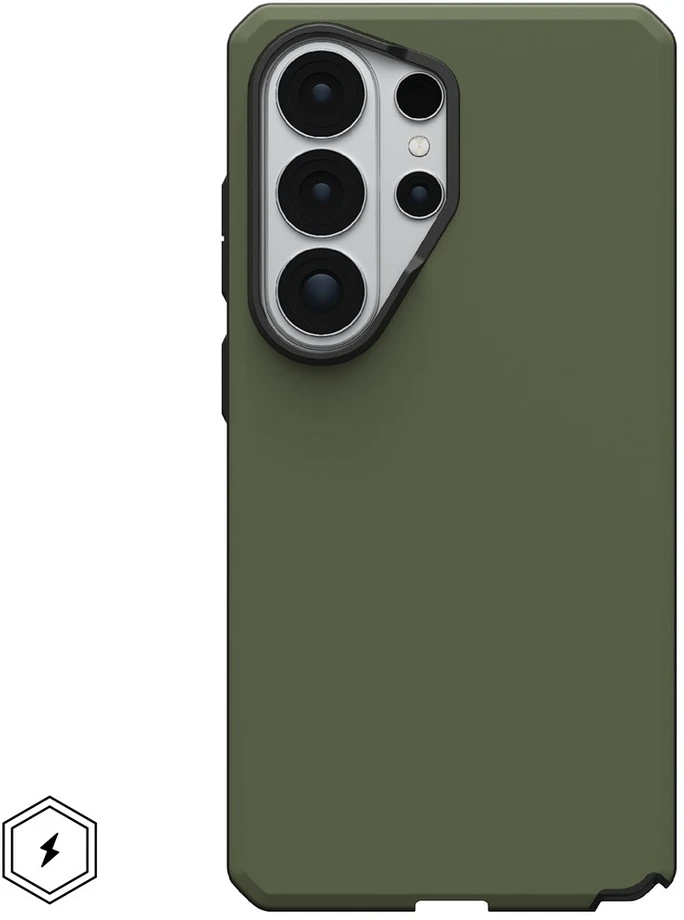 Dėklas Carruzzo Urban Armor Gear UAG Civilian LT, Olive Drab - Samsung Galaxy S26 Ultra