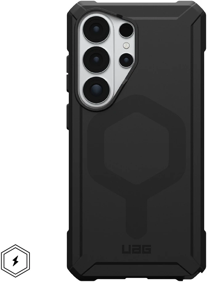 Dėklas Carruzzo Urban Armor Gear UAG Essential Armor, Juodas - Samsung Galaxy S26 Ultra