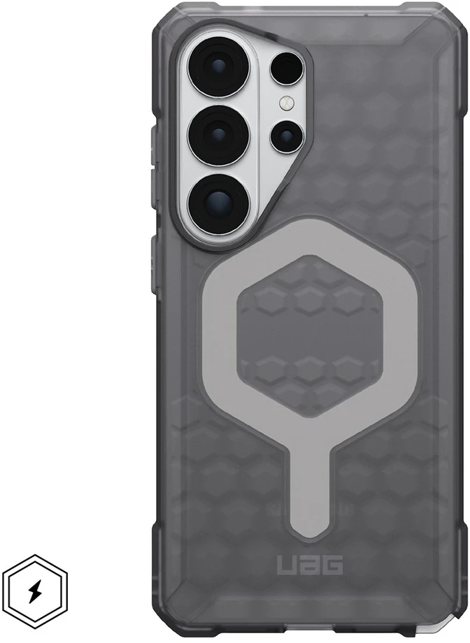 Dėklas Carruzzo Urban Armor Gear UAG Essential Armor, Ash - Samsung Galaxy S26 Ultra