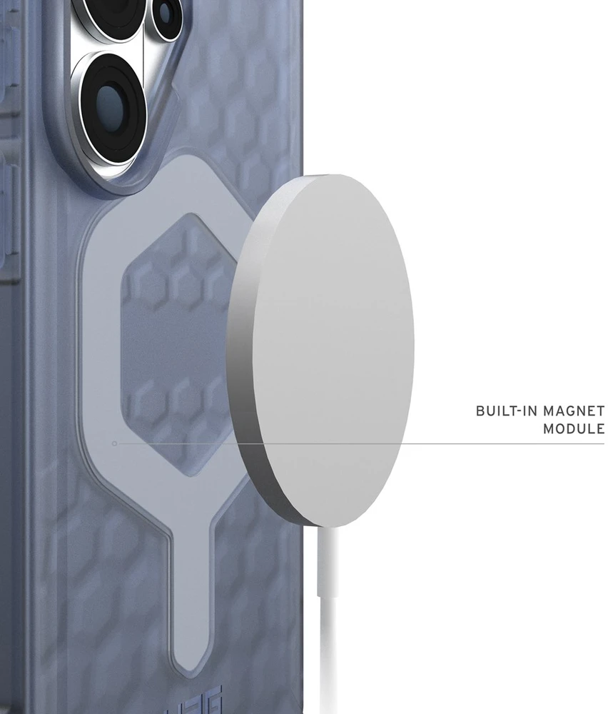 Dėklas Carruzzo Urban Armor Gear UAG Essential Armor, Cloud Mėlyna - Samsung Galaxy S26 Ultra