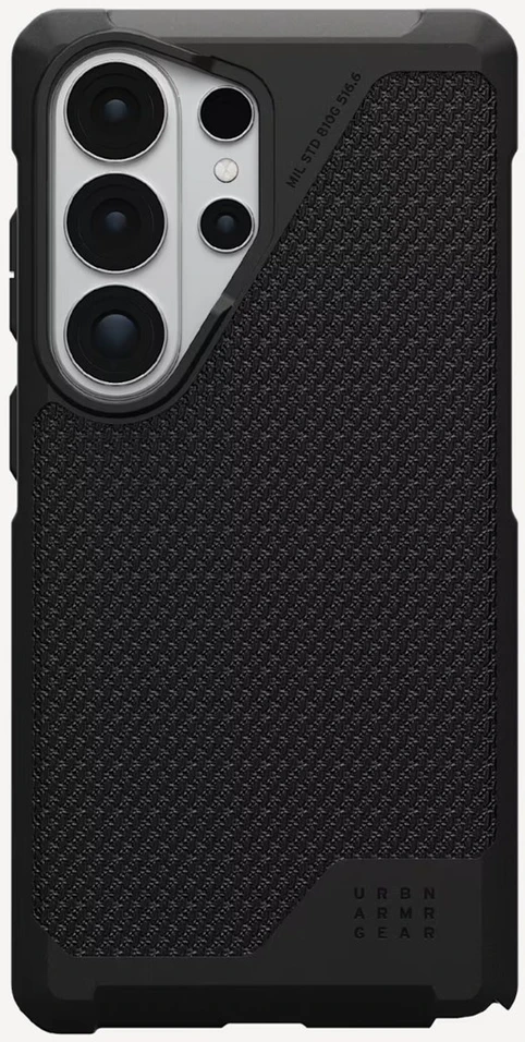 Dėklas Carruzzo Urban Armor Gear UAG Metropolis LT, Kevlar Juodas - Samsung Galaxy S26 Ultra