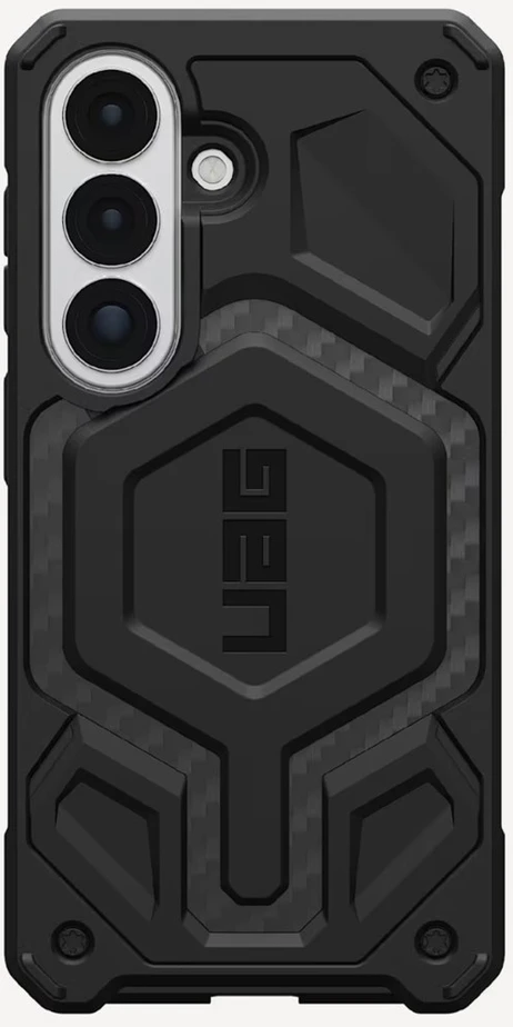 Carruzzo „Urban Armor Gear UAG Monarch Pro“ – anglies pluošto dėklas, skirtas „Samsung Galaxy S26“