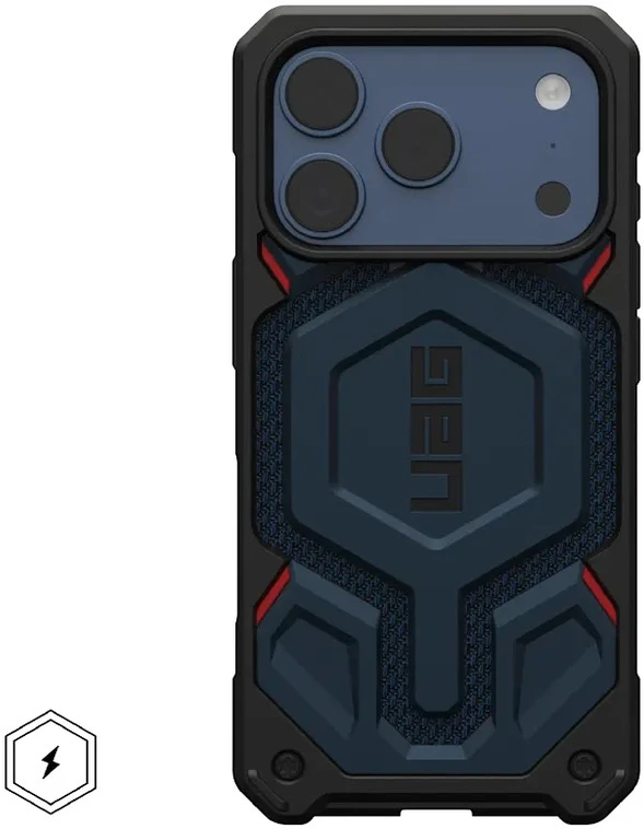 Urban Armor Gear UAG Monarch Pro MagSafe dėklas iPhone 17 Pro - Navy Mėlyna