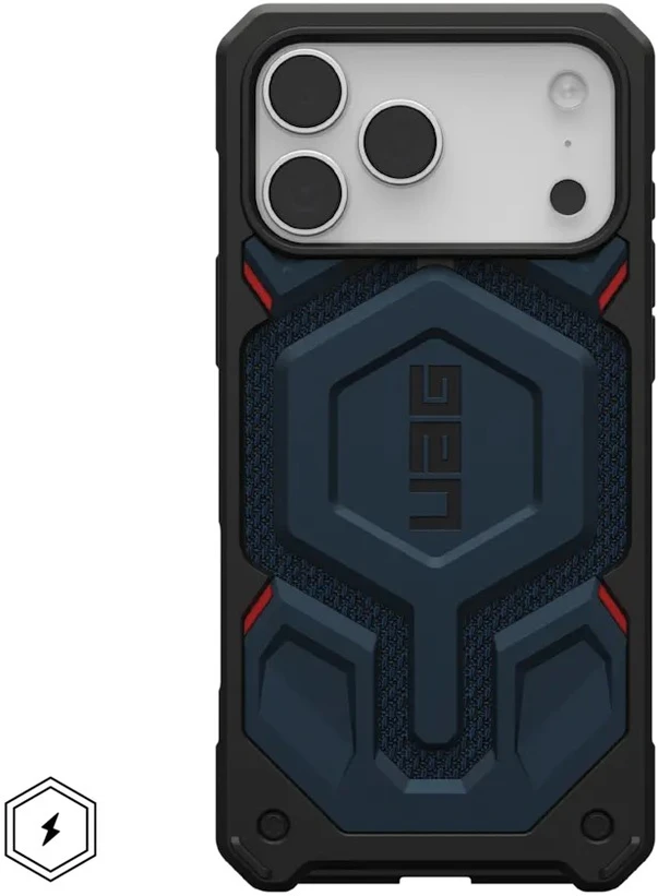 Dėklas „Urban Armor Gear“ „UAG Monarch Pro“, „Kevlar Mallard“ – „iPhone 17 Pro Max“