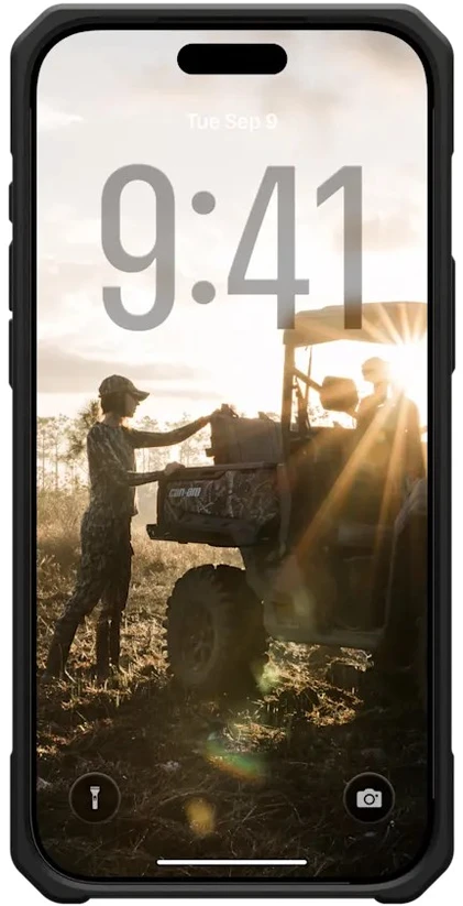 Dėklas Urban Armor Gear UAG Monarch Pro,Kevlar Juodas - iPhone 17 Pro Max