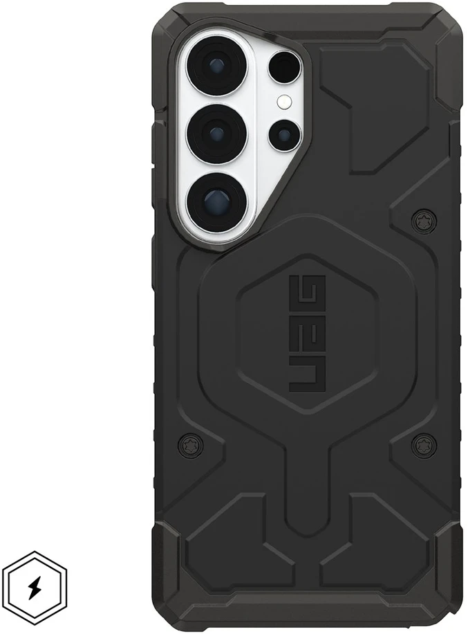 Dėklas Carruzzo Urban Armor Gear UAG Pathfinder, Juodas - Samsung Galaxy S26 Ultra