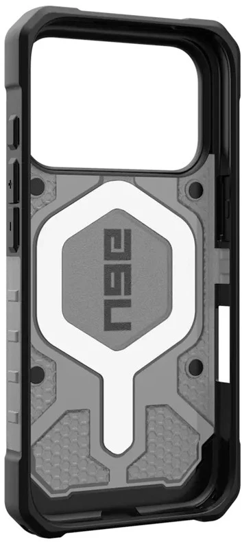 Urban Armor Gear Dėklas UAG Pathfinder Clear Magsafe,Ash/Juodas - iPhone 17 Pro
