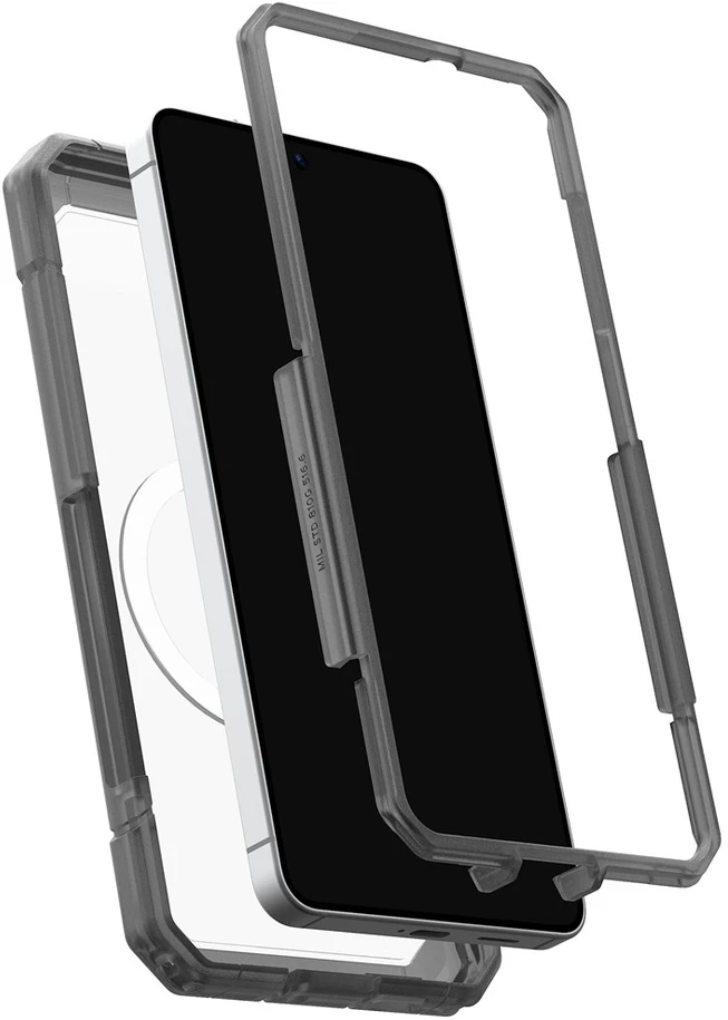 Dėklas Carruzzo Urban Armor Gear UAG Trooper, skaidrus/peleninis - Samsung Galaxy S26+