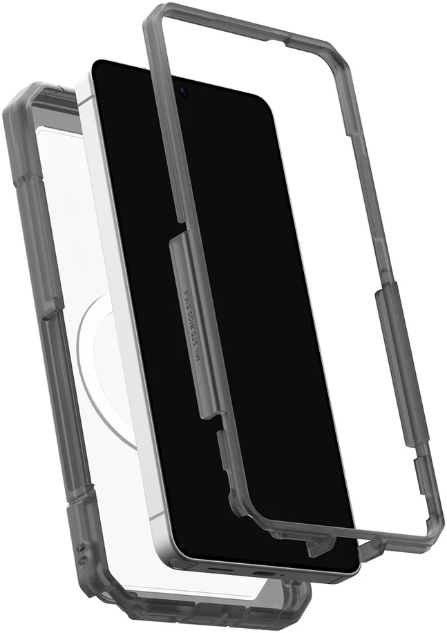 Dėklas Urban Armor Gear UAG Trooper, skaidrus/pelenų spalvos – Samsung Galaxy S26 Ultra