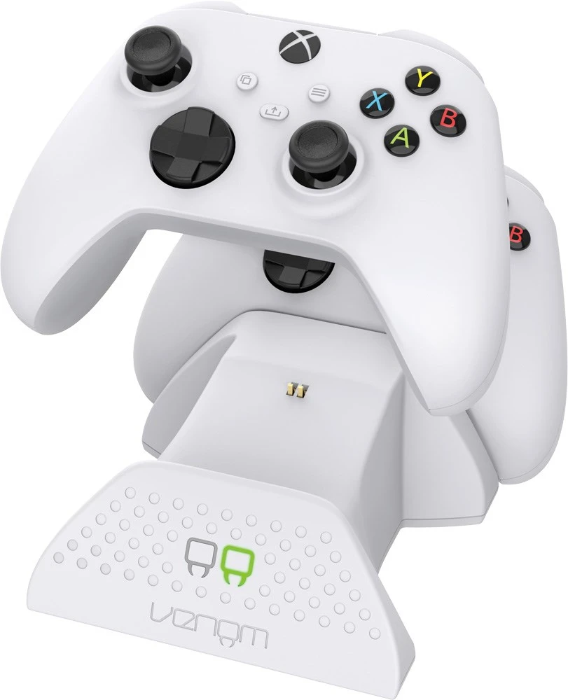 VENOM Doko stotelė do padów XBOX One/XBOX Series balta + 2x akumulator