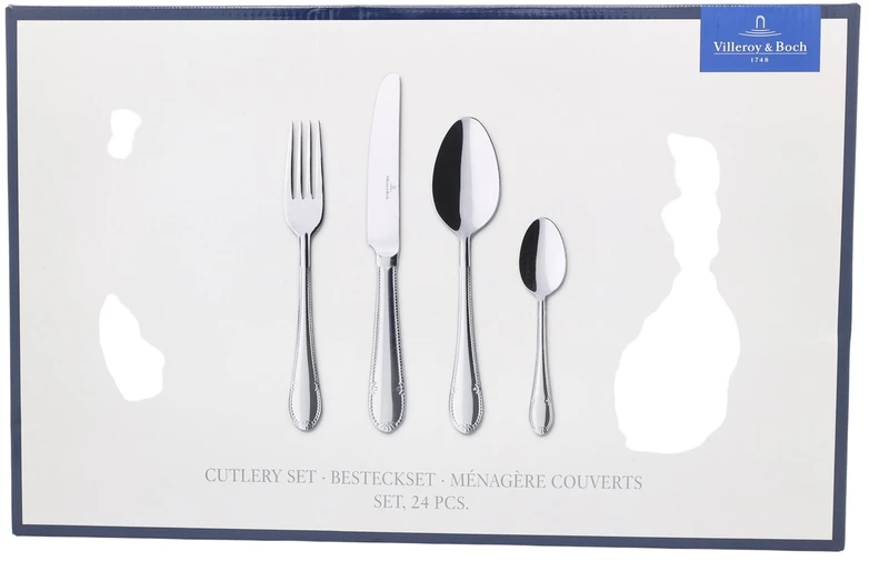 Villeroy & Boch Carruzzo Villeroy & Boch 1263599037 stalo įrankių rinkinys 24 vnt Nerūdijančiojo plieno