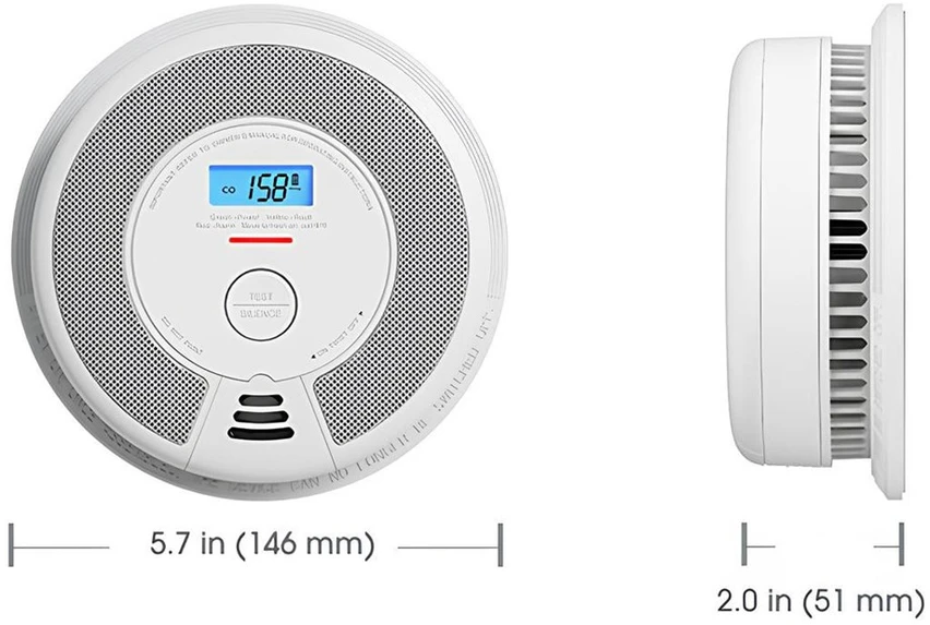 X-SENSE SC07-W Dūmų ir signalizacijos detektorius