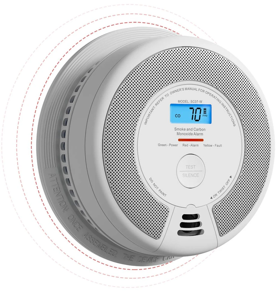 X-SENSE SC07-W Dūmų ir signalizacijos detektorius