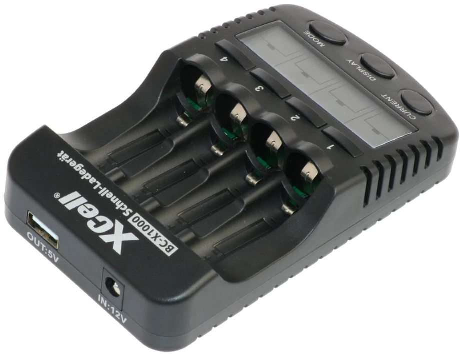Carruzzo XCell 137156 baterijų įkroviklis Universalus DC