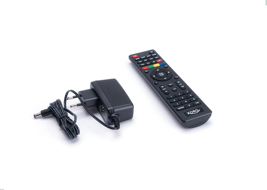 Carruzzo Xoro HRT 8770 Twin Kabelis, Ethernet (RJ-45), Palydovinė 4K Ultra HD Juoda