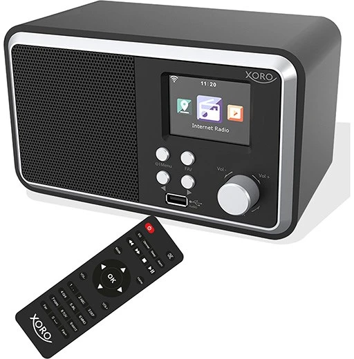 Carruzzo Xoro XOR400909 radijo imtuvas Internetas Skaitmeninis Juoda