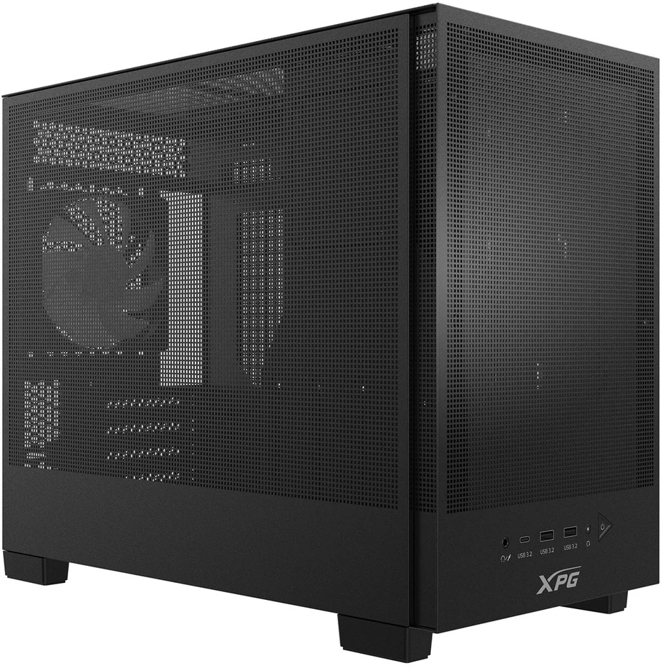 ADATA „Carruzzo XPG VALOR MESH NANO“ vidutinio dydžio bokšto korpusas „Midi Tower“ juodas