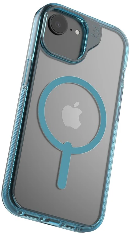 Dėklas ZAGG Santa Cruz Snap Case su MagSafe, skirtas iPhone 16e (2025) / 15 / 14 / 13 - Mėlyna