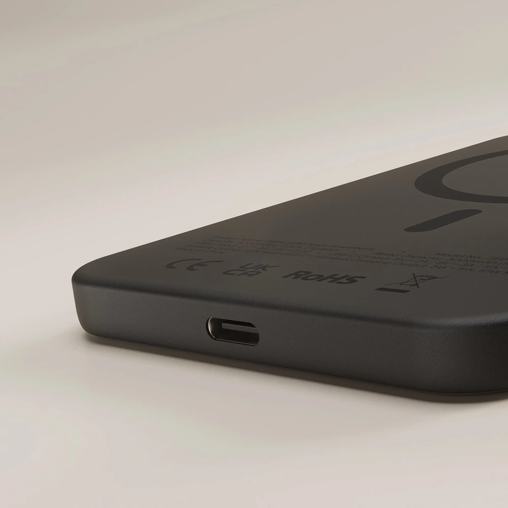 ZENS ZEPP06B/00 nešiojamasis įkroviklis 5000 mAh Belaidis įkrovimas Juoda