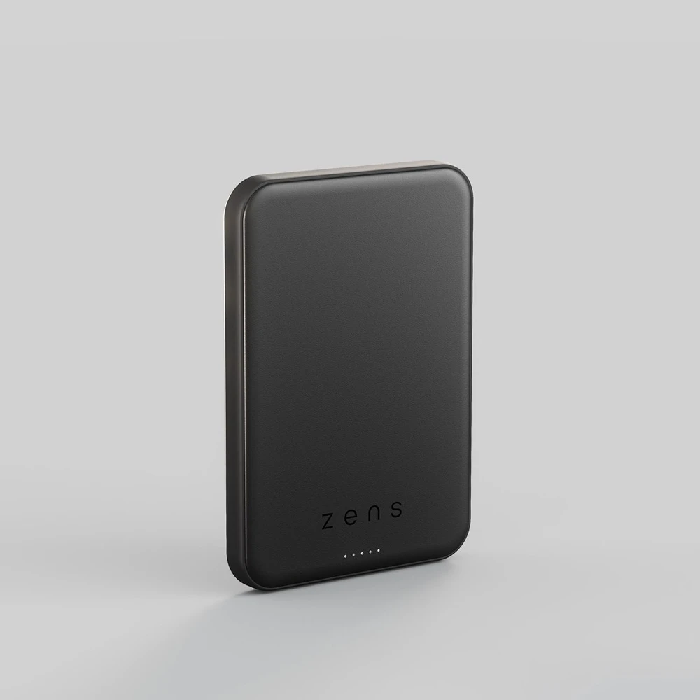 ZENS ZEPP06B/00 nešiojamasis įkroviklis 5000 mAh Belaidis įkrovimas Juoda