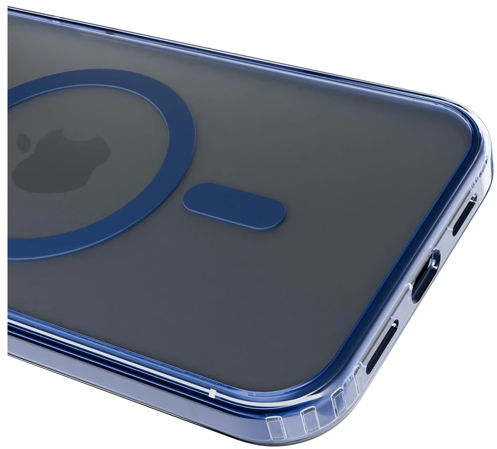 Dėklas 3MK Frosty MagDėklas iPhone 17 Pro mėlynas