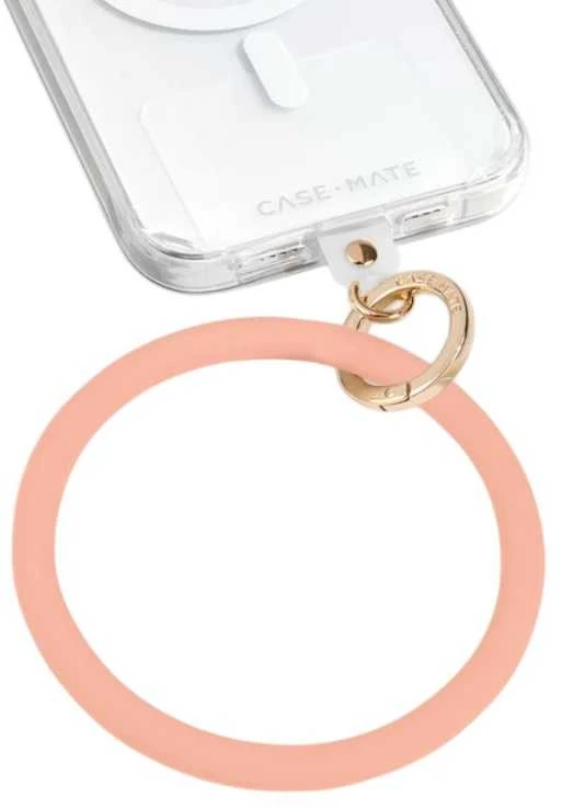 Dėklas Case-Mate Phone Bangle - Wrist virvelė telefonui Peach
