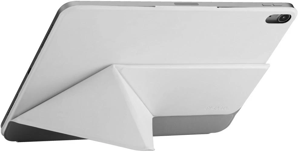 Dėklas PITAKA MagEZ Folio 3, skirtas iPad Air 11″ M2/M3/M4, baltas