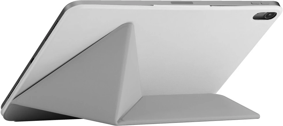 Dėklas PITAKA MagEZ Folio 3, skirtas iPad Air 11″ M2/M3/M4, baltas