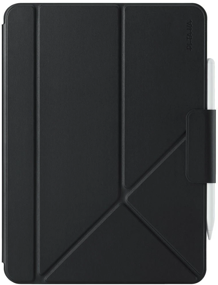 Dėklas PITAKA MagEZ Folio 3, skirtas iPad Air 11″ M2/M3/M4, juodas