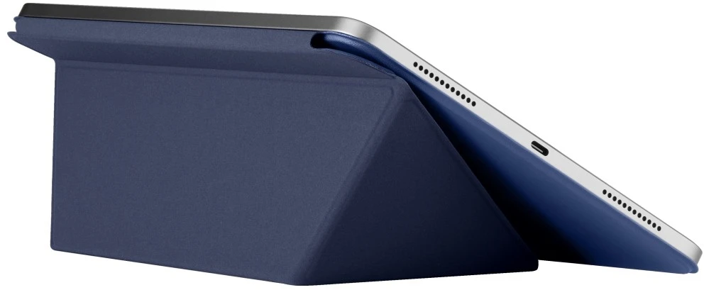 Dėklas PITAKA MagEZ Folio 3, skirtas iPad Air 11″ M2/M3/M4, vidurnakčio mėlyna