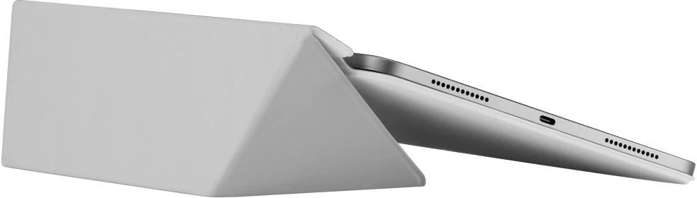 Dėklas PITAKA MagEZ Folio 3, skirtas iPad Air 11″ M2/M3/M4, baltas