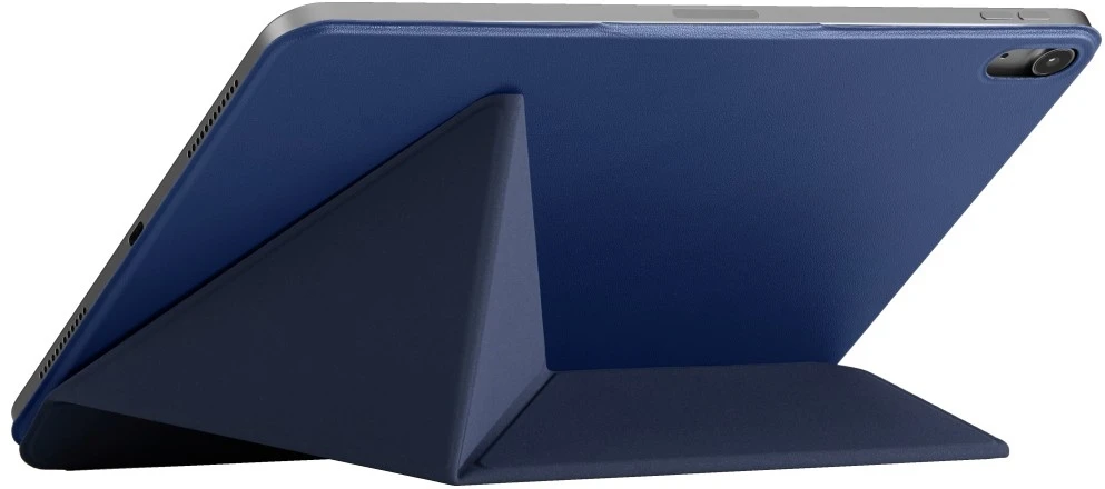 Dėklas PITAKA MagEZ Folio 3, skirtas iPad Air 13″ M2/M3/M4, vidurnakčio mėlyna