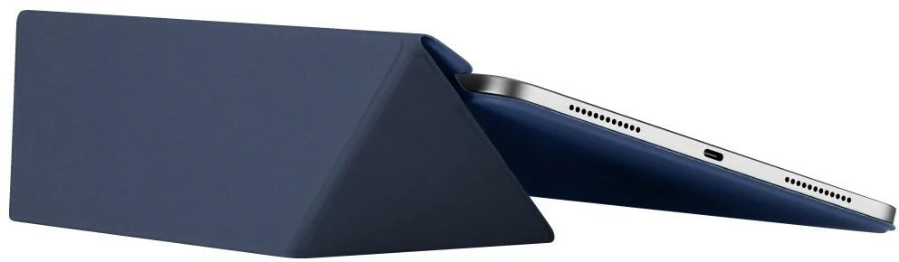 Dėklas PITAKA MagEZ Folio 3, skirtas iPad Air 13″ M2/M3/M4, vidurnakčio mėlyna